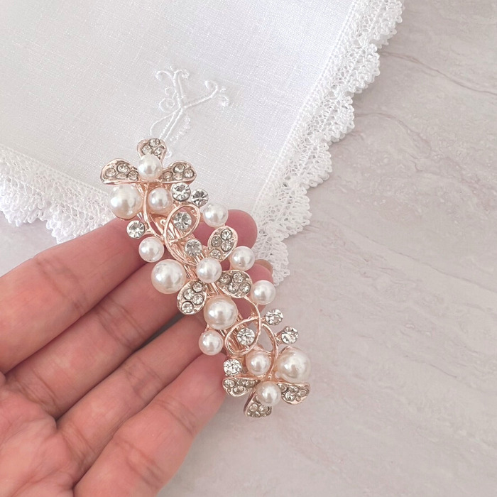 pearl barrette