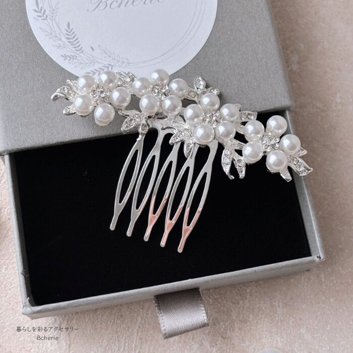 パールかんざしとパールピン10点セット - 画像 (3)