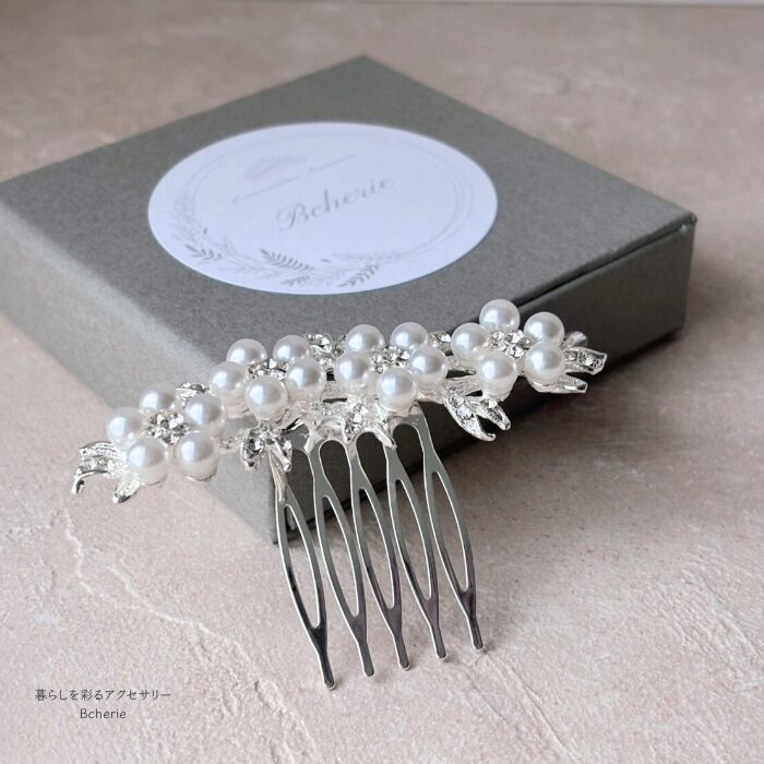 パールかんざしとパールピン10点セット - 画像 (4)