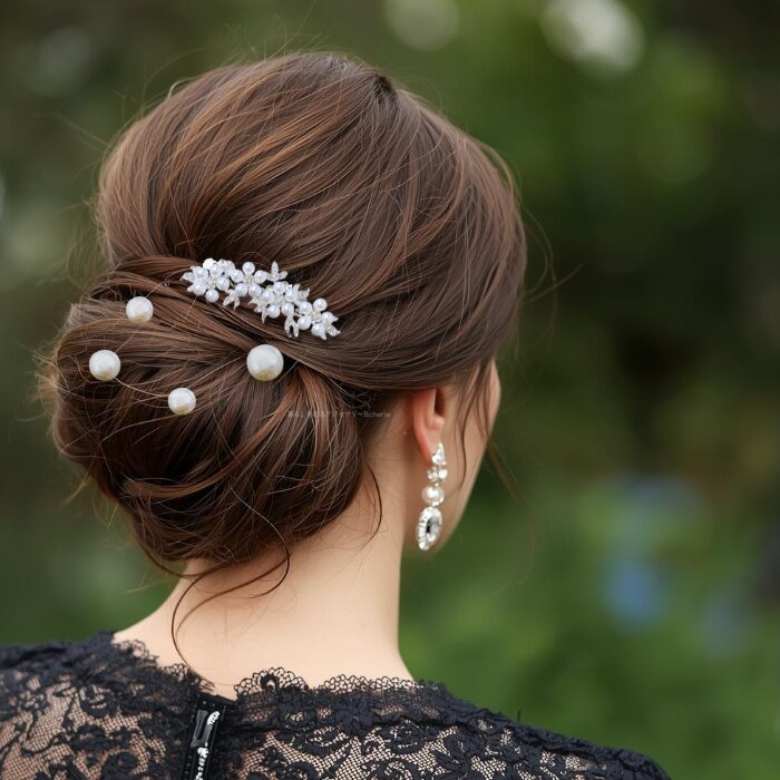 パールかんざしとパールピン10点セット