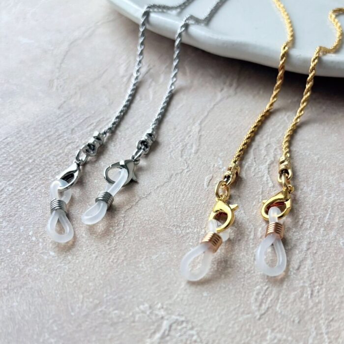 メガネホルダー ネックレス サージカルステンレス 眼鏡チェーン - 画像 (7)